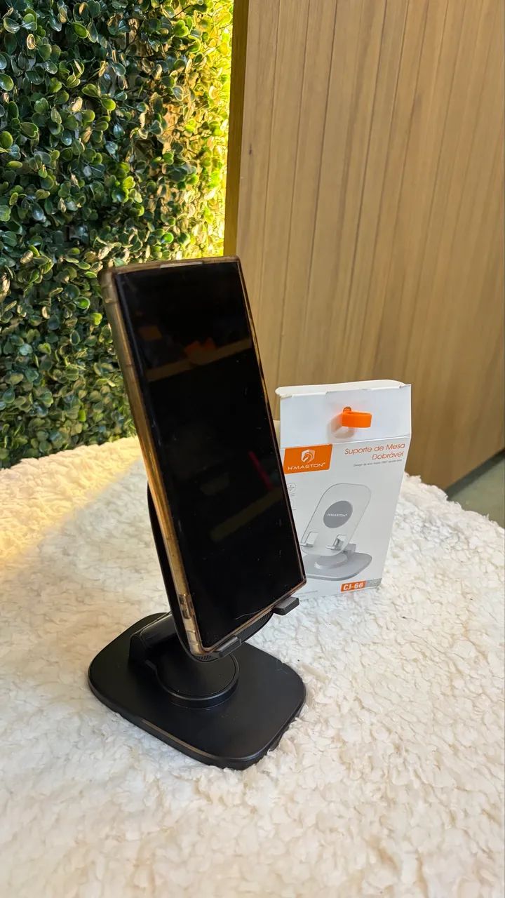 Suporte de mesa dobrável para celular  - Foto 3