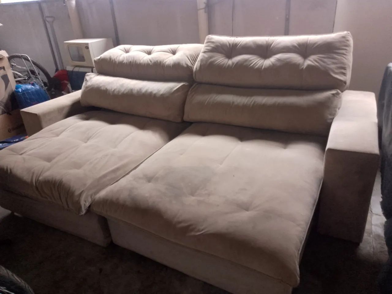 Sofa retrátil 2 lugares