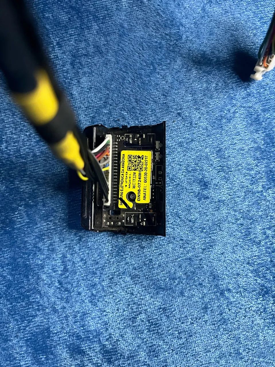 Placa Sensor IR Samsung com chicote TU8000 - Foto 2