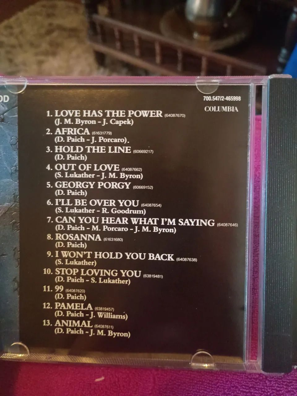 Toto past to present cd  - Foto 3