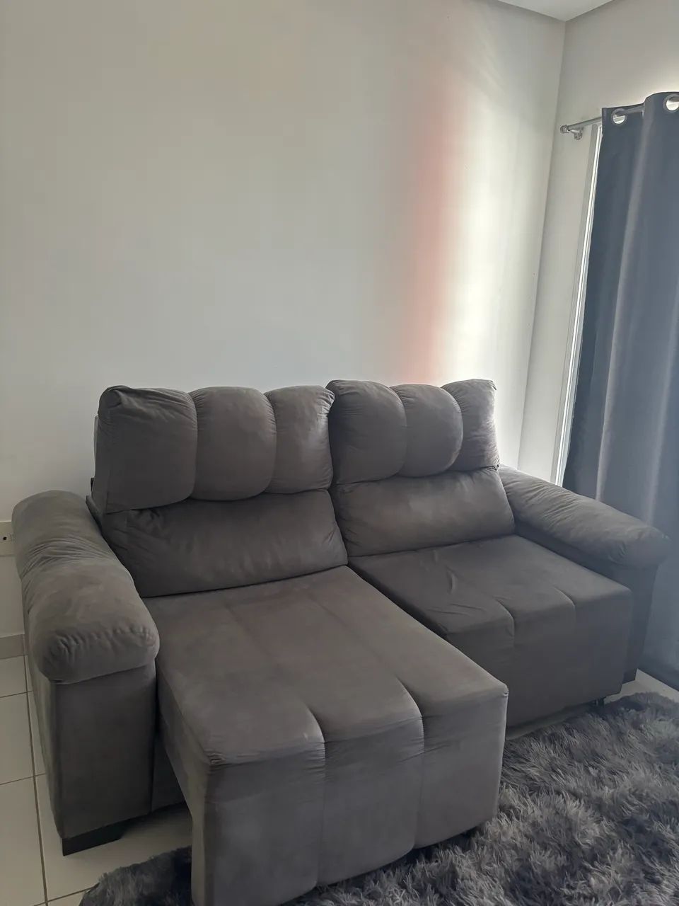 Sofá retrátil 2 lugares