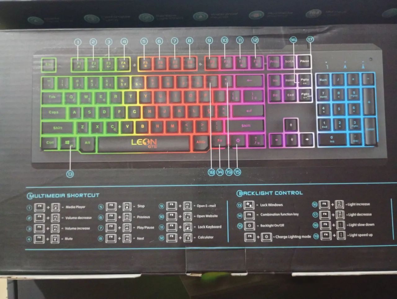 Mouse e teclado gamer  - Foto 3
