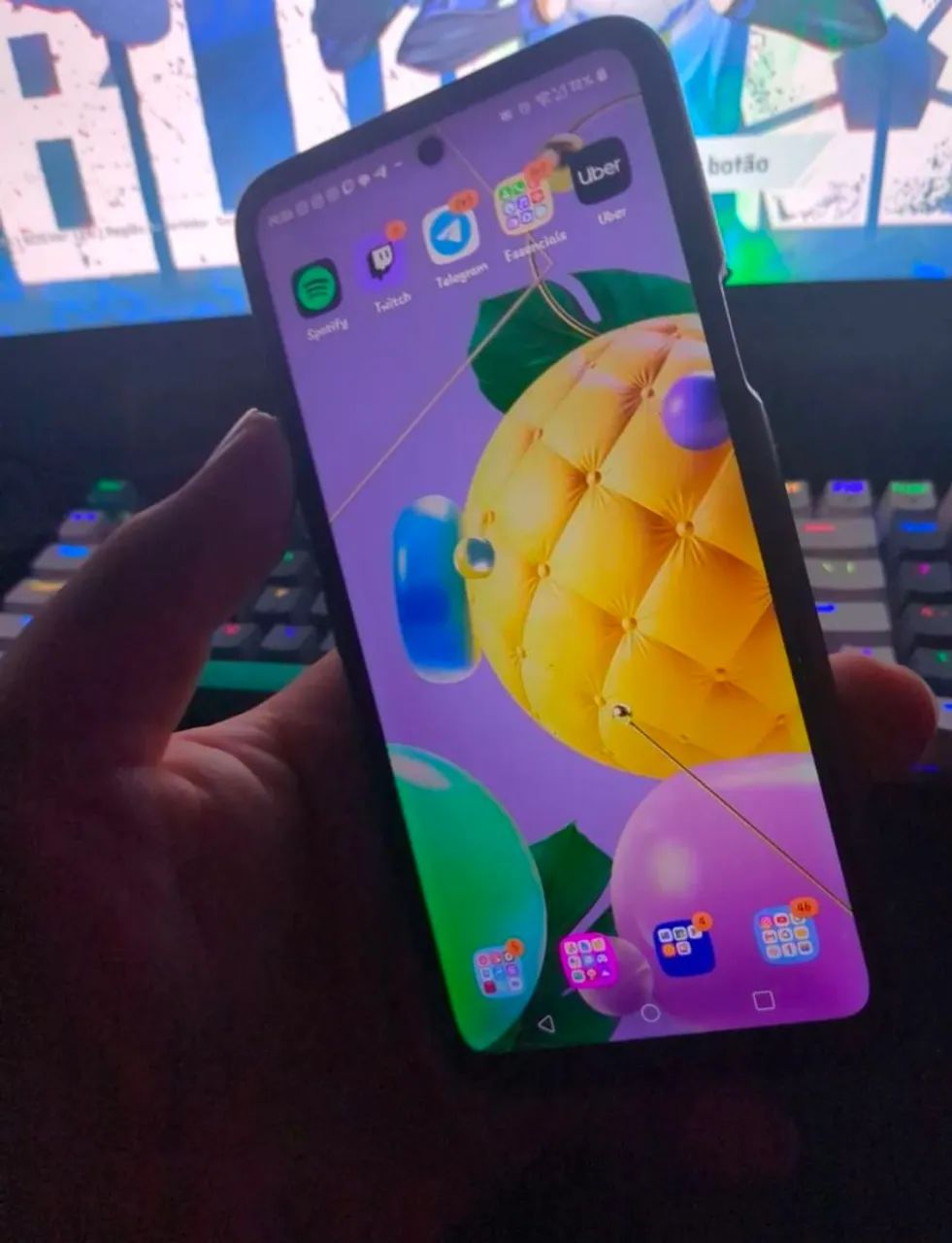 Celular LG K62 64 GB funcionando perfeitamente  - Foto 2