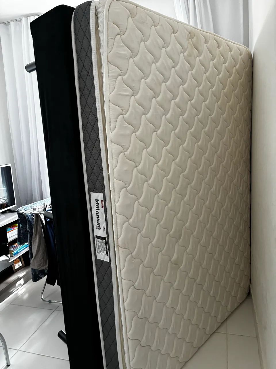 Cama box casal sem baú  - Foto 5