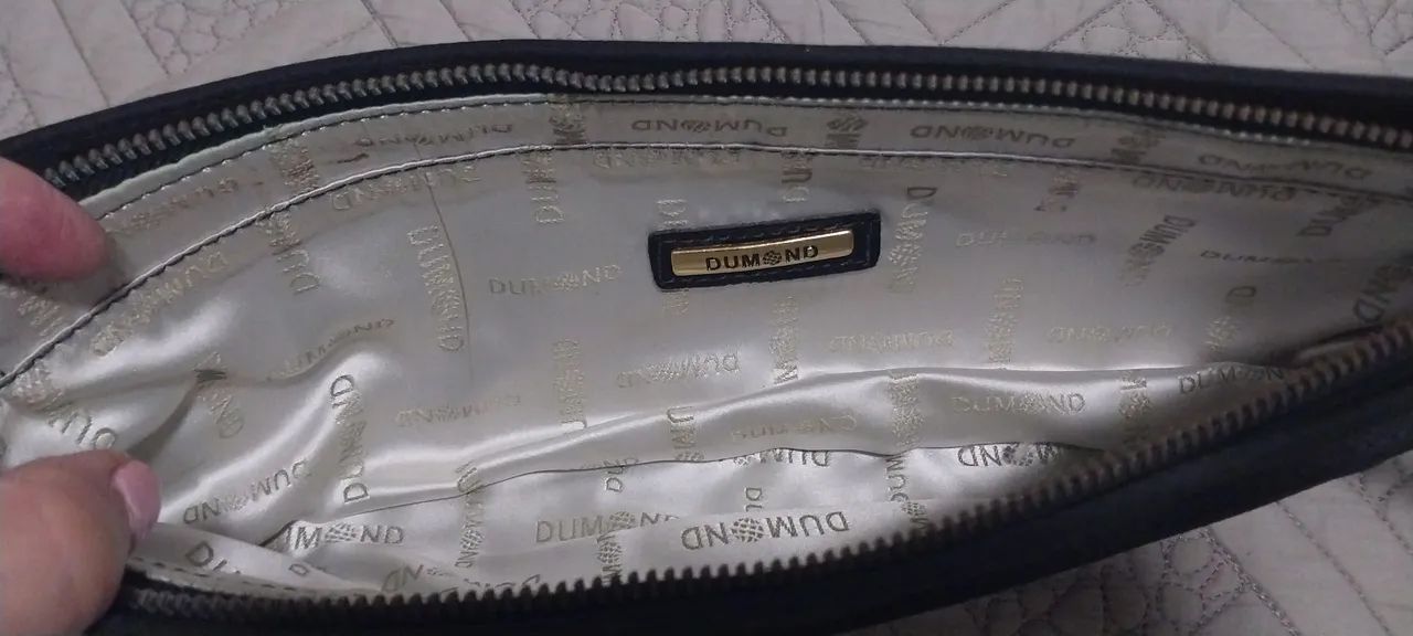 Clutch cetim Dumond - Foto 3