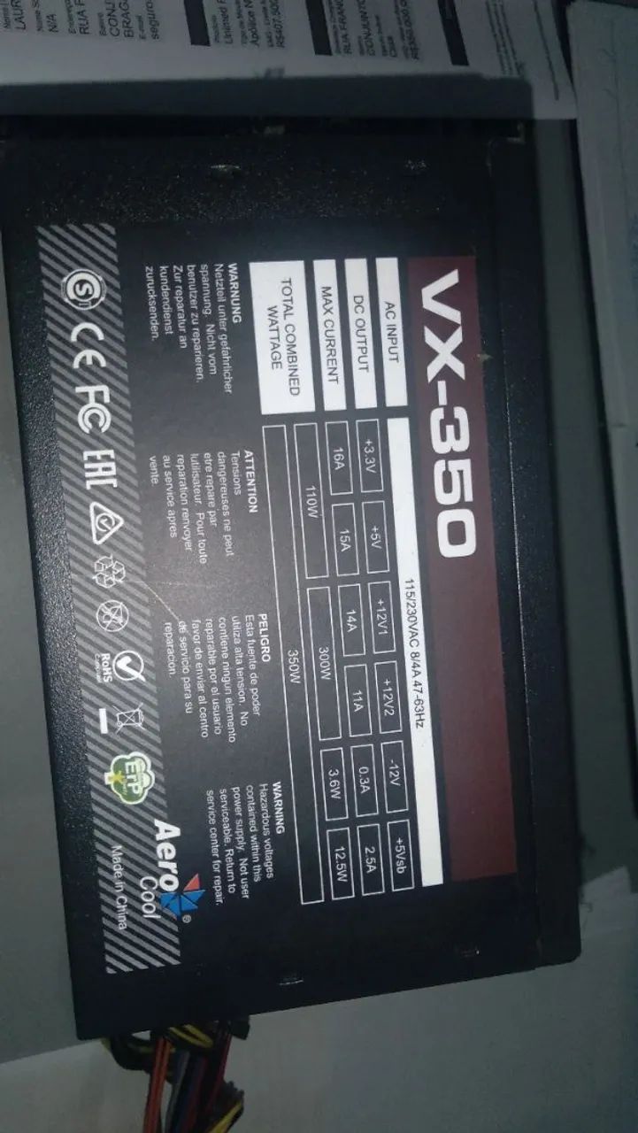 Fonte 350w 