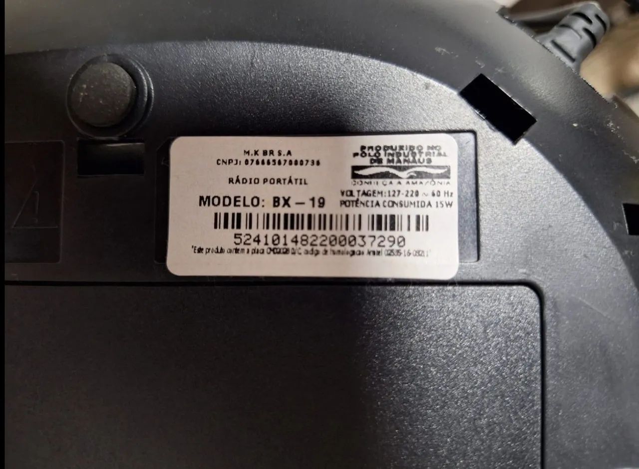 CD PLAYER PORTÁTIL MONDIAL BX-19 - Aparelhos de Som - Pechincha