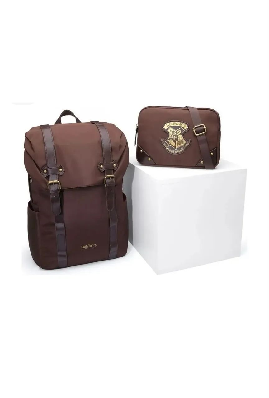 Mochila e Bolsa Removível HP Hogwarts