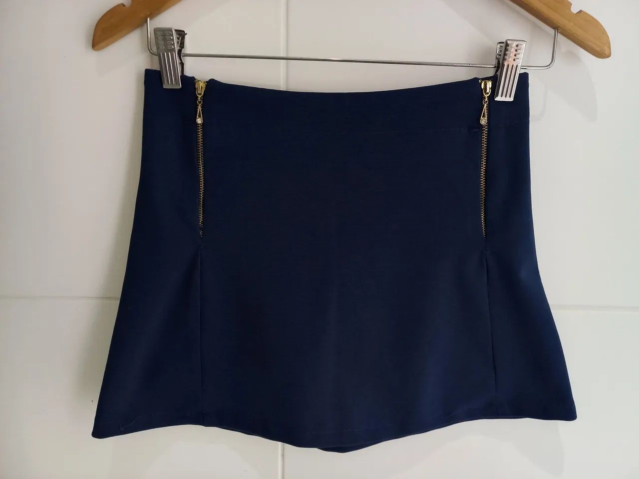 Mini saia azul marinho 