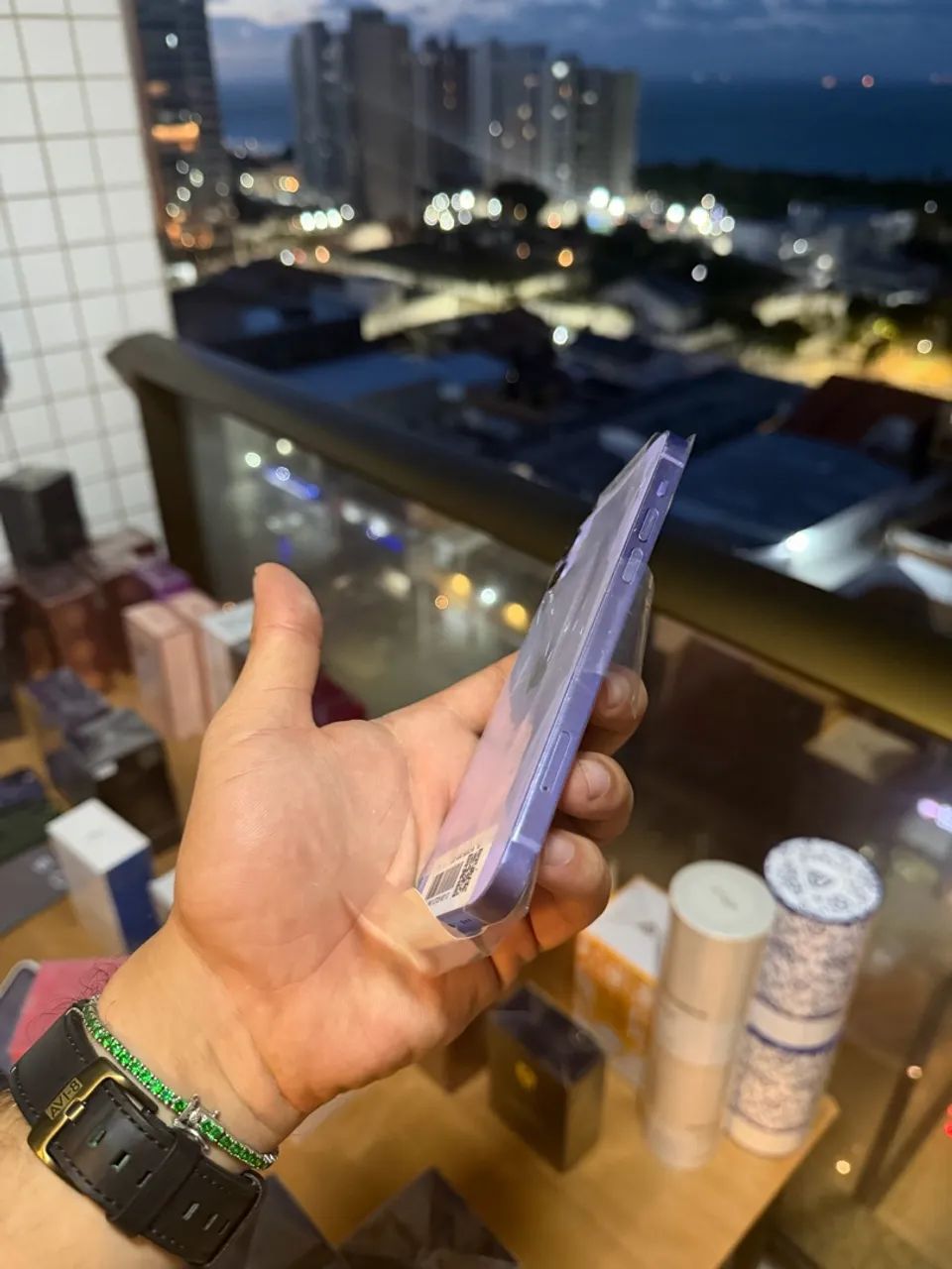 iPhone 12 128gb roxo zero  - Foto 2