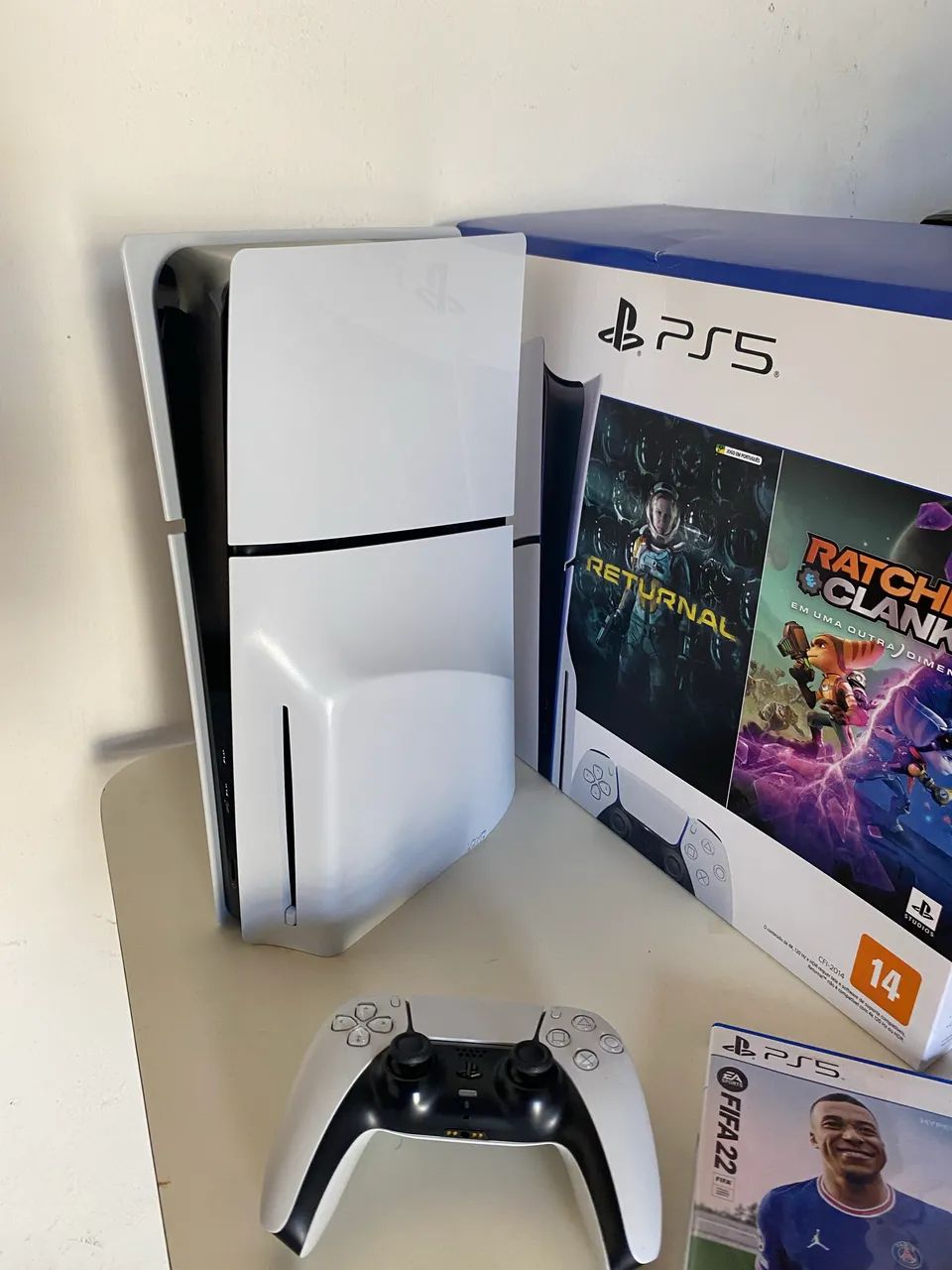 Ps5 slim com leitor de disco 
