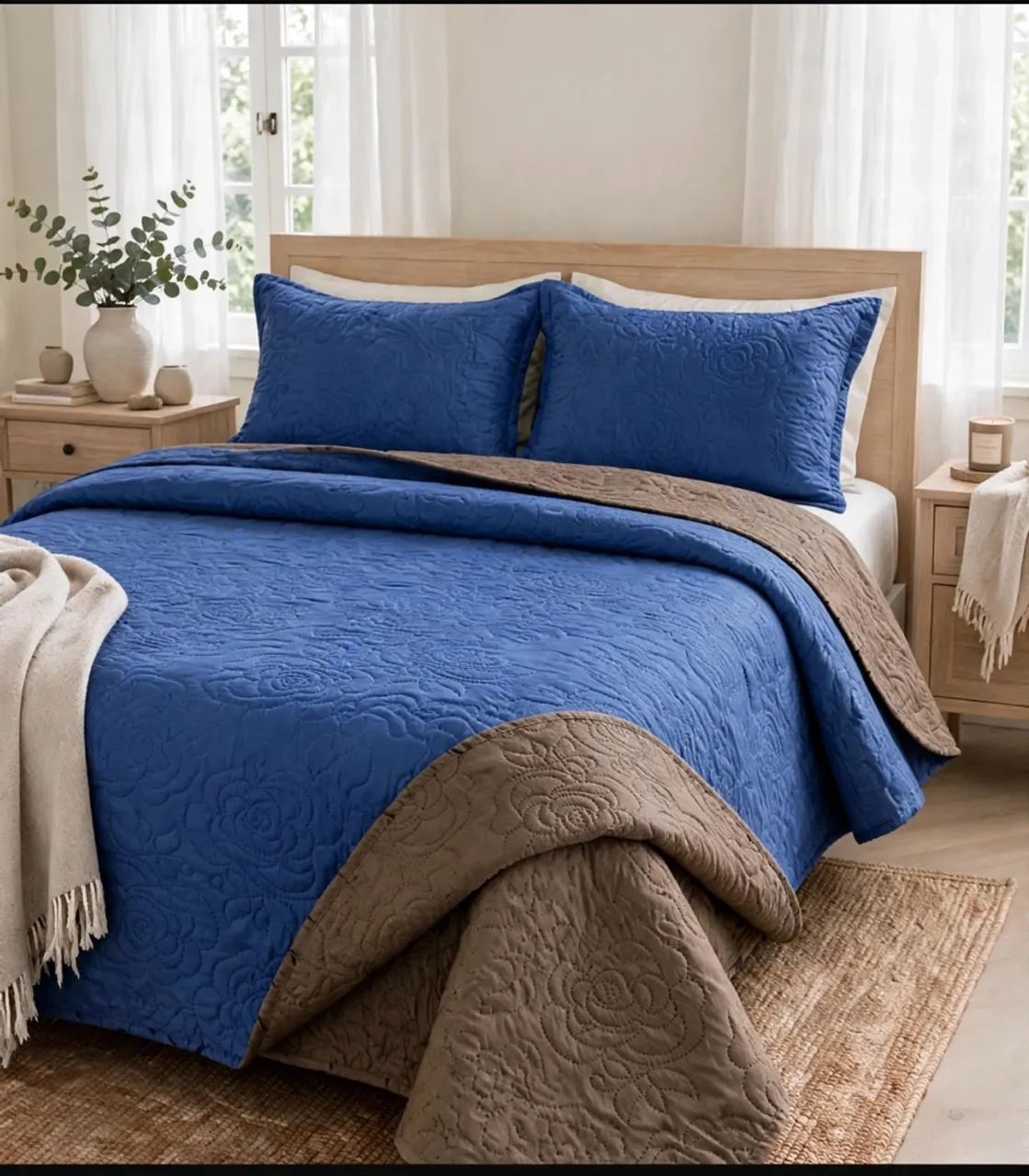 ROUPA DE CAMA DUPLA FACE  - Foto 2