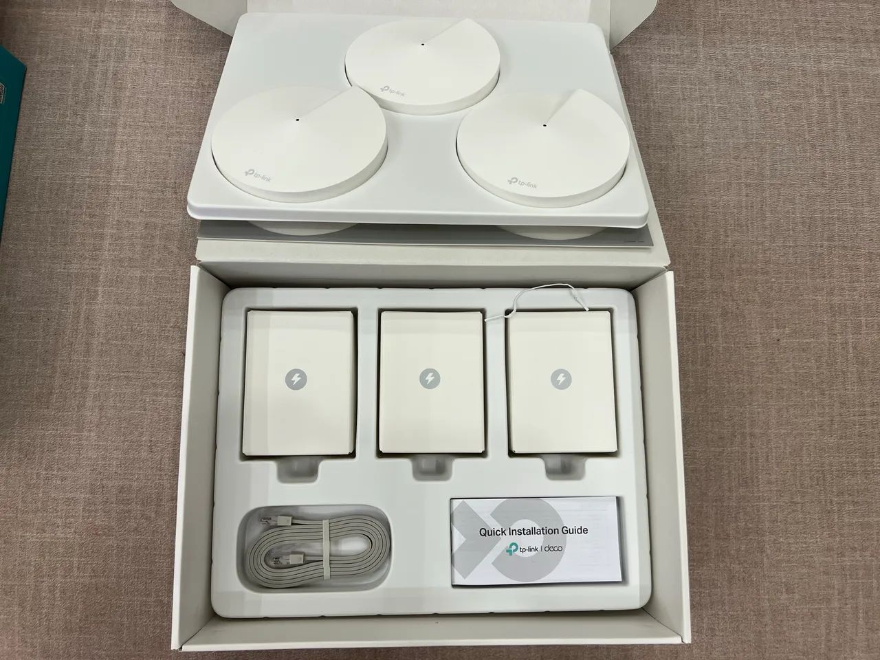 Deco Mesh tp-link com 3 roteadores - Foto 5