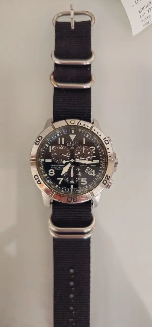 Citizen Eco-Drive Titanium Perpetual E820