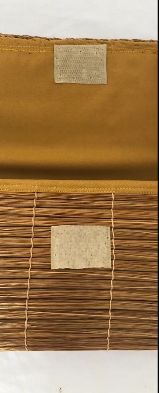 Bolsa Clutch Capim Dourado Nova - Foto 3