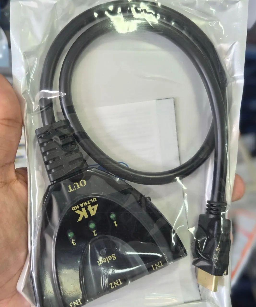 CHAVEADOR HDMI 3 X 1 REF.: KP-AD133
