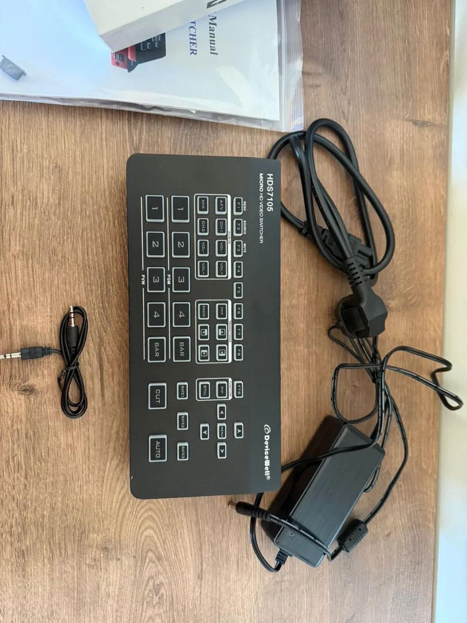 Mesa de Corte de Vídeo Switcher DeviceWell HDS7105 - Foto 2