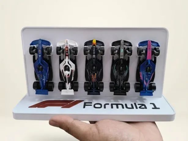 Hot Wheels F1 Expositor 5-Pack