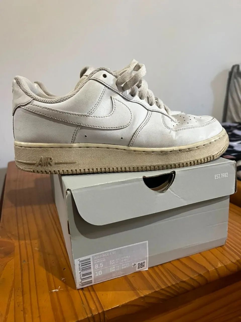 Air Force 1 Branco Tam 40