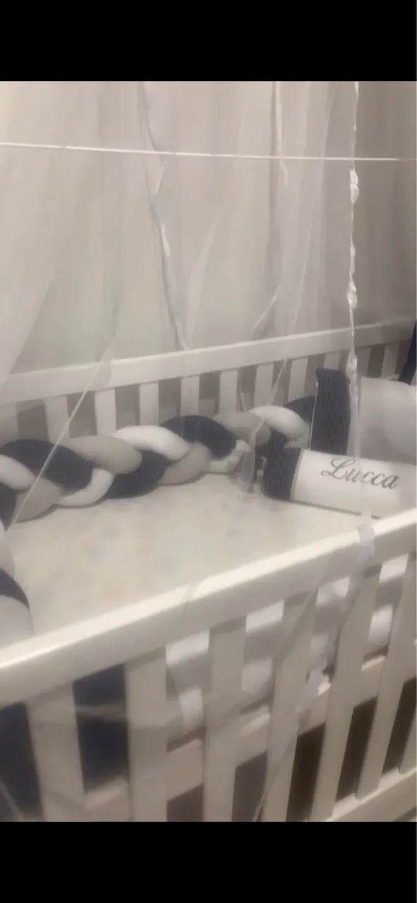 Berço com dorcel+ kit berço tudo novo - Foto 3