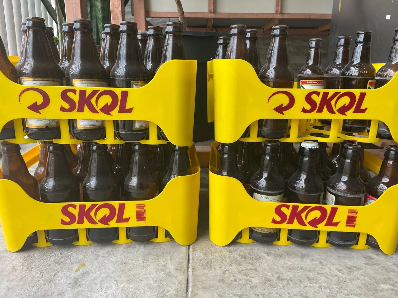 Engradados Skol 