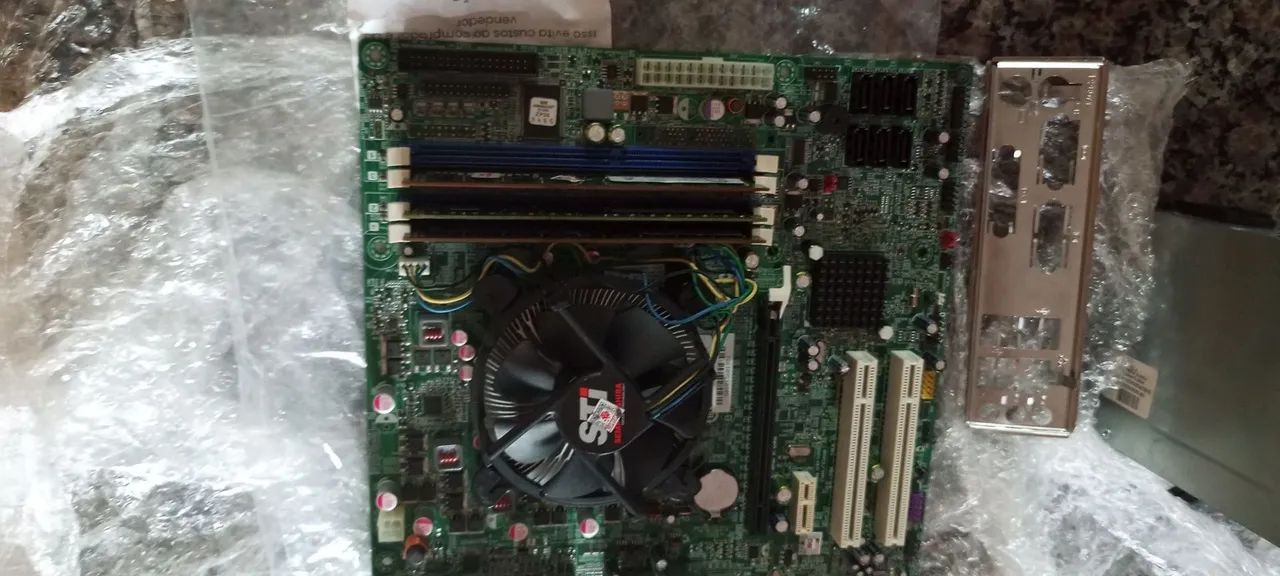 Vendo kit placa mãe  - Foto 3