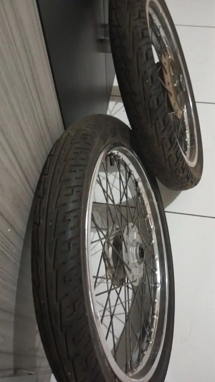 Par de rodas completas 