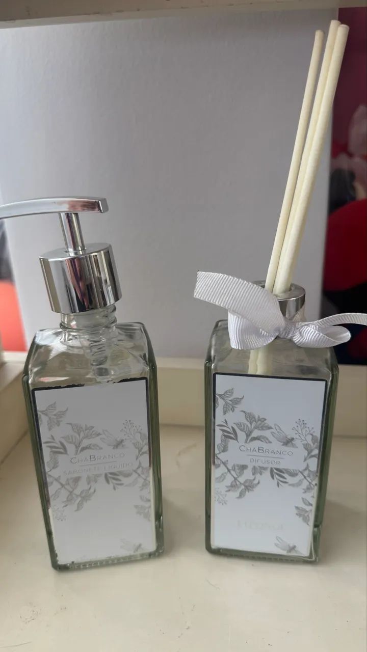 Frasco vazio L?eponge - sabonete e aromatizador  - Foto 2