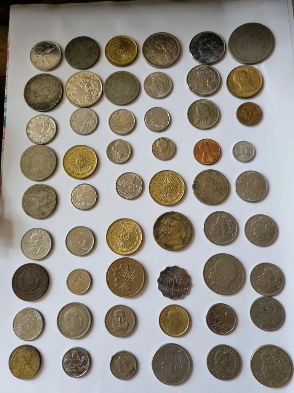 Lote 2 - 288 Moedas Antigas Brasileiras e Estrangeiras - Foto 3