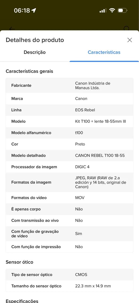 Câmera fotográfica  - Foto 2