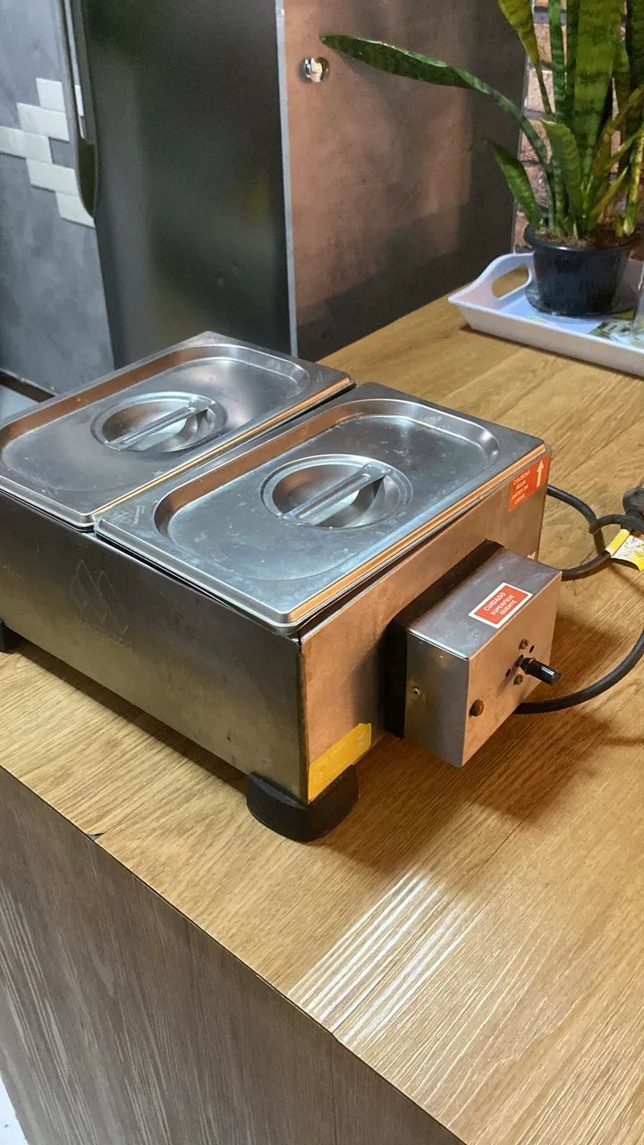 RECHAUD ELÉTRICO PROFISSIONAL (BANHO-MARIA) - Foto 2