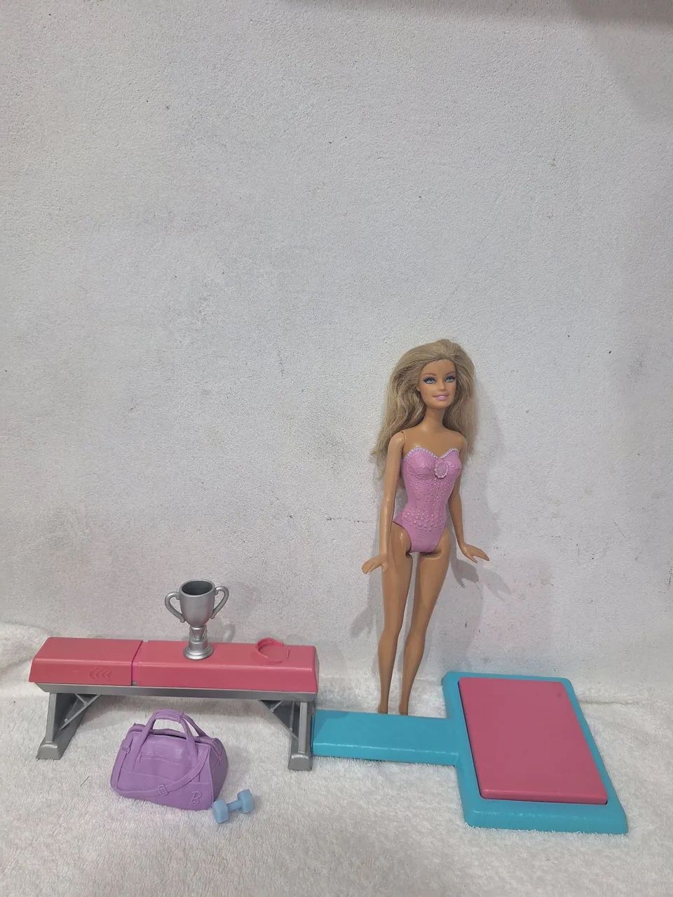 Boneca Barbie e acessórios Ginasta
