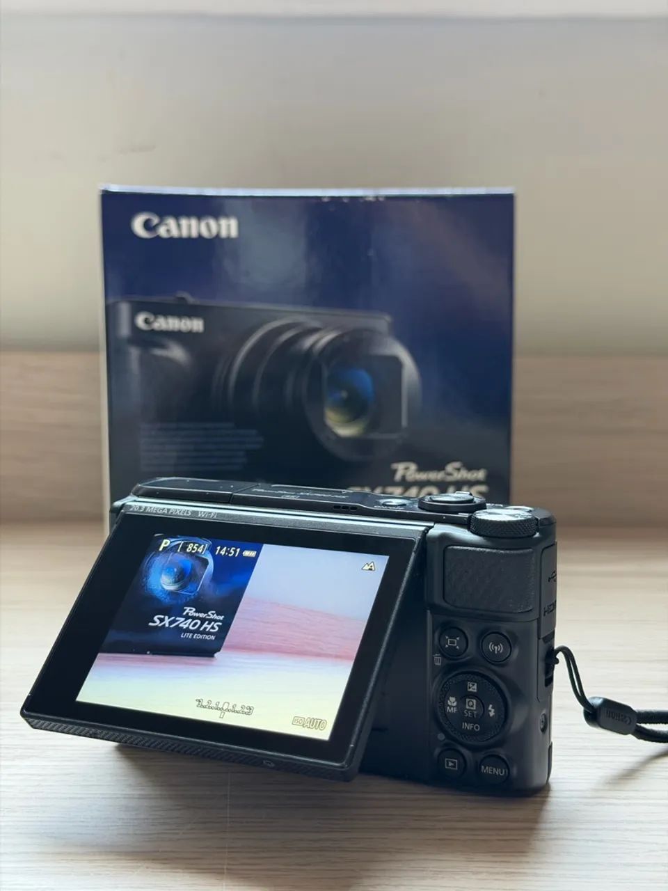 Câmera Cânon PowerShot SX740HS - Preta - Foto 3