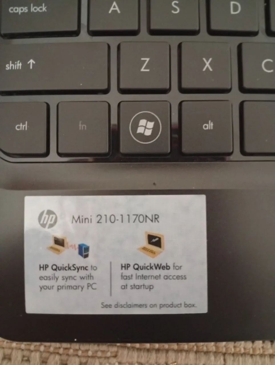 Mini laptop top com defeito - Foto 3