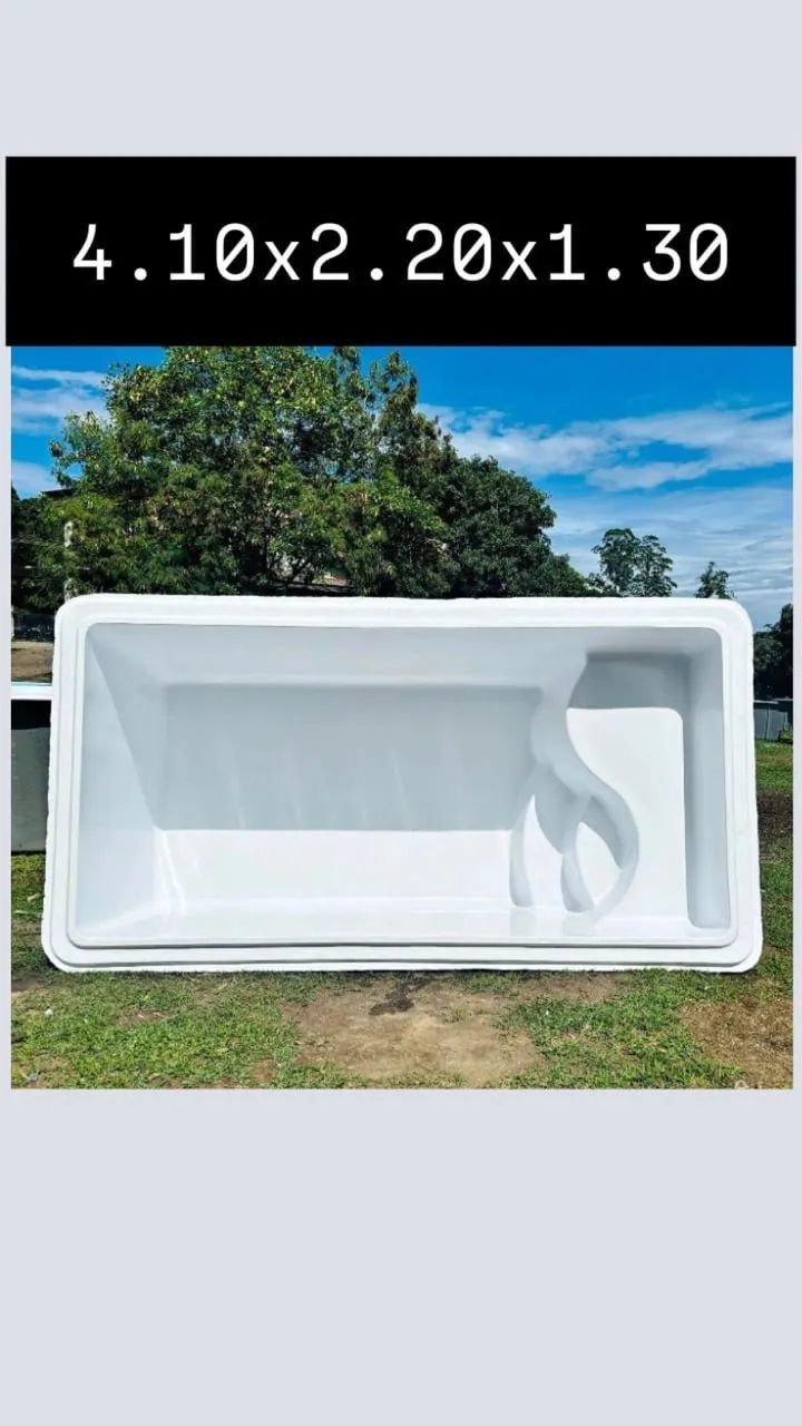 Piscina de fibra 