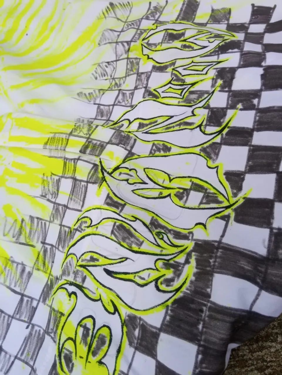 Camisa pintada a mão  - Foto 4