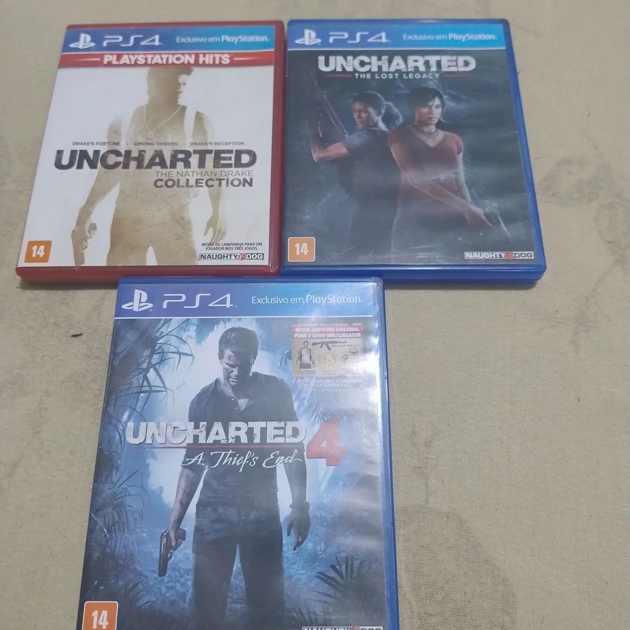 Série Uncharted PS4