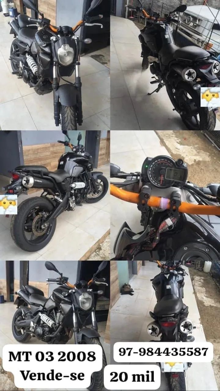 MT 03 2008 660cc