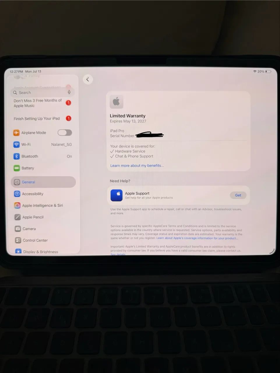 iPad M5 Pro 256gb 100% bateria com garantia - Foto 3