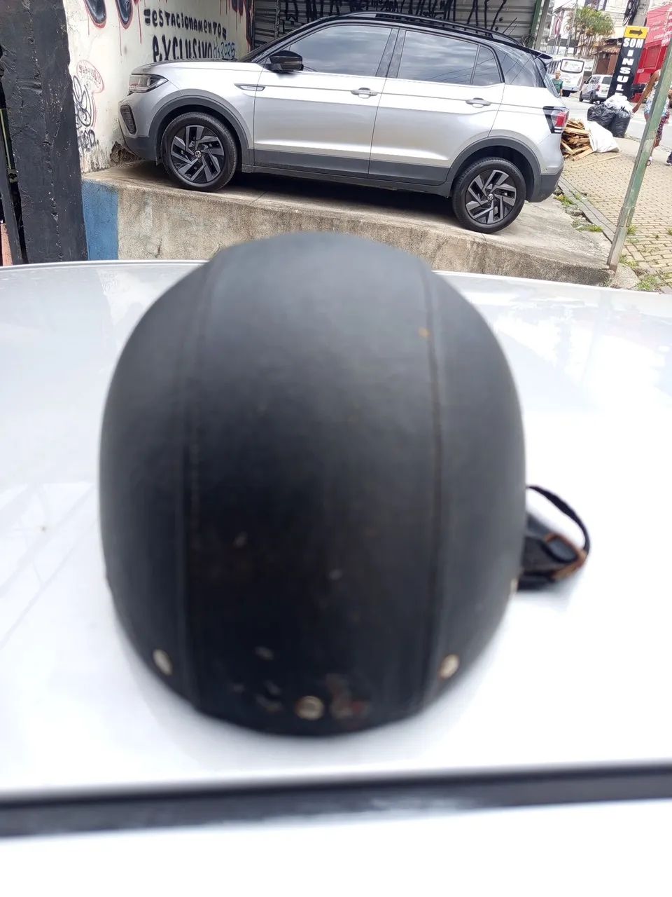 Capacete coquinho para motocicleta  - Foto 3