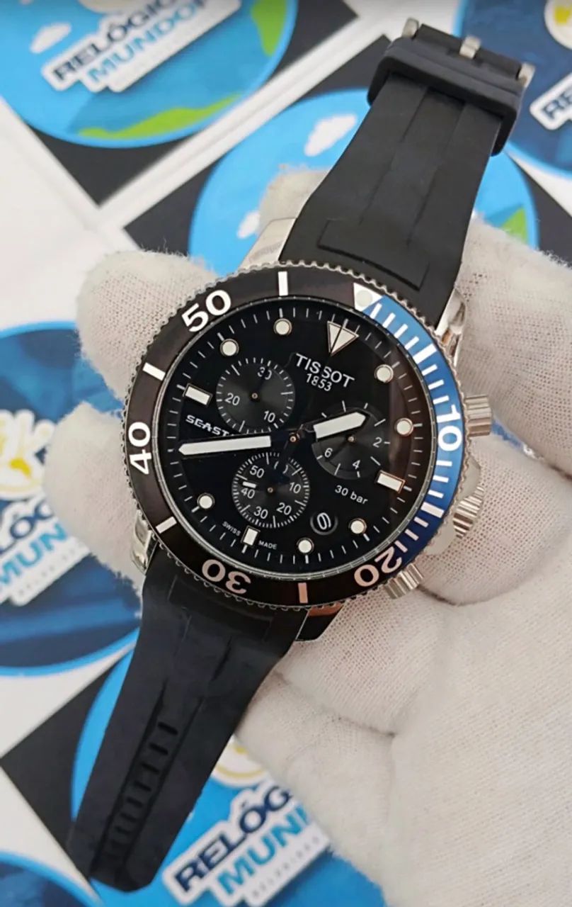 RELÓGIO TISSOT SEASTAR CHNOGRAPH  - Foto 3