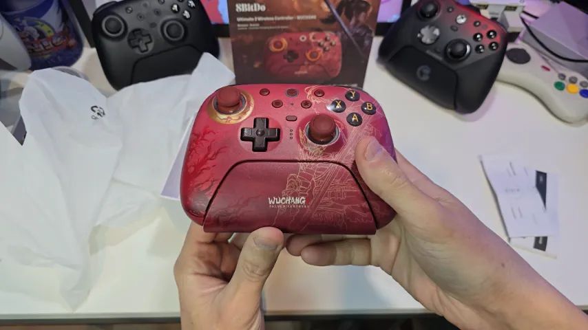 Controle 8BitDo Ultimate 2 Edição Especial Wuchang Fallen Feathers bluetooth/2.4g com dock