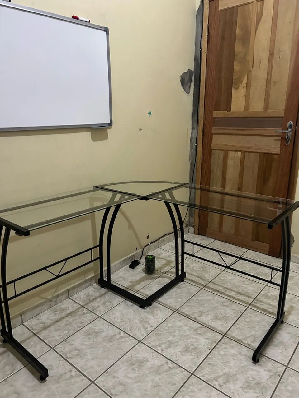 Mesa de Escritório de Vidro - Foto 2