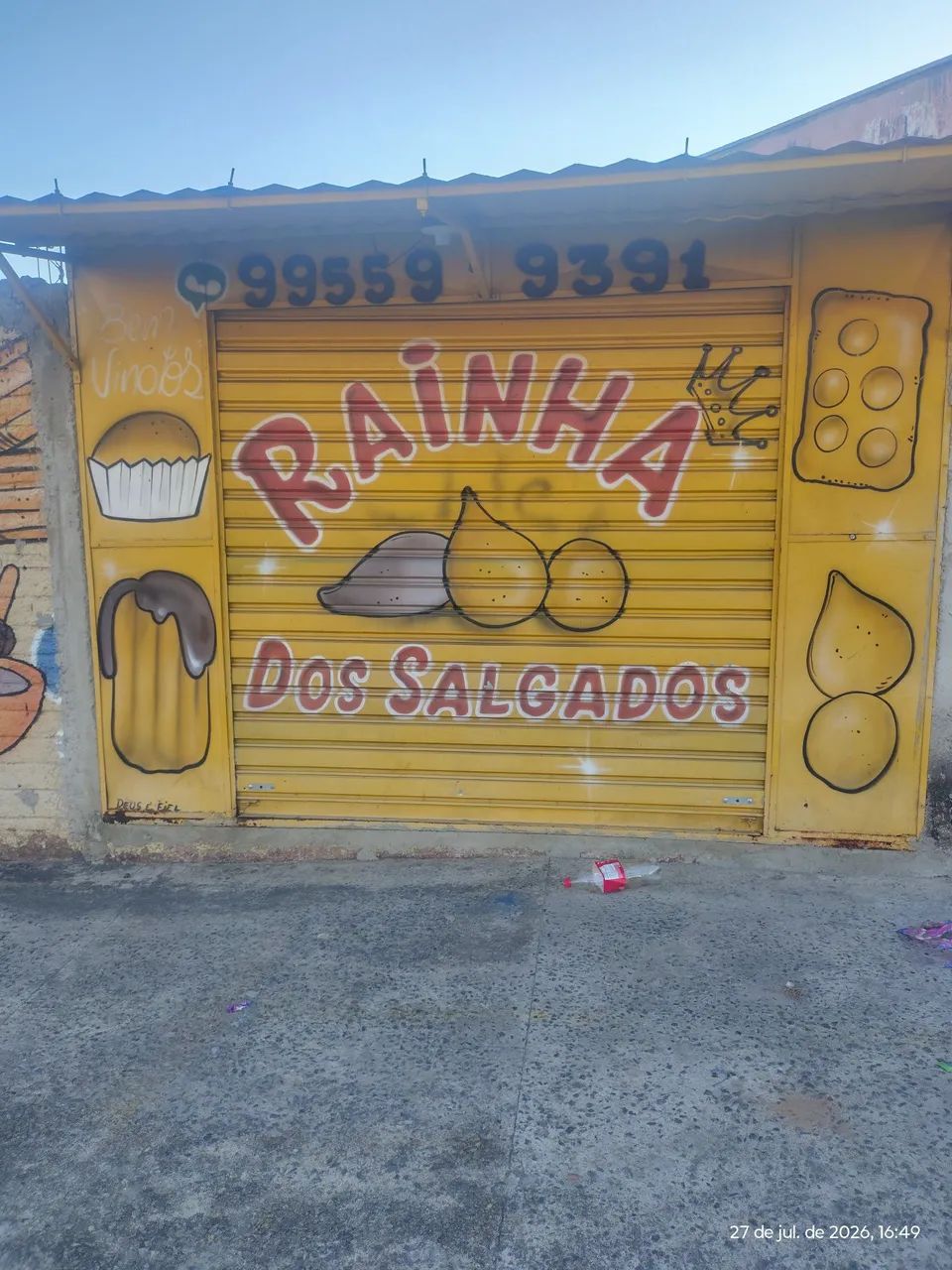 Barraca para lanche trailer