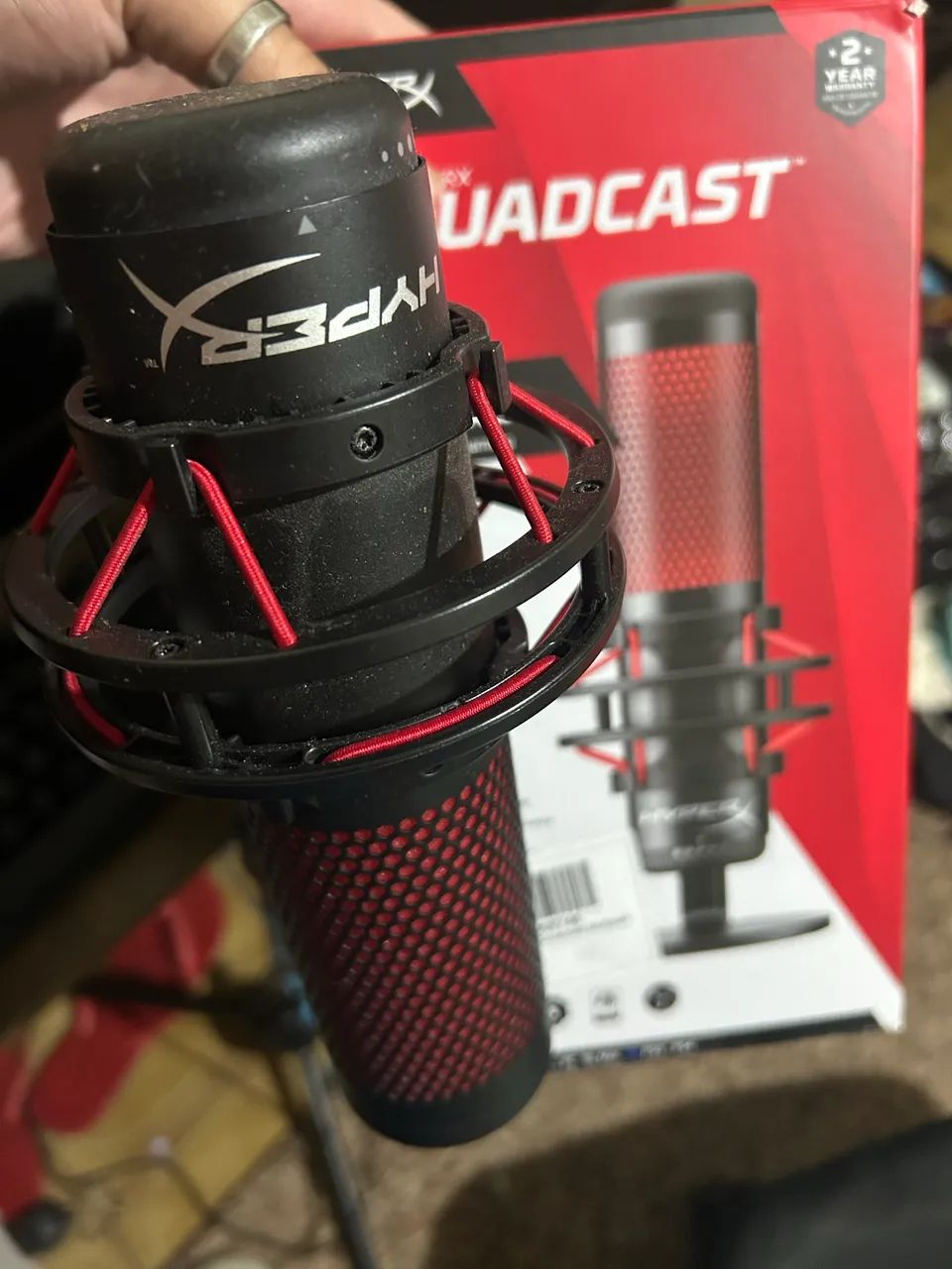 Microfone Hyperx Quadcast 2 - Foto 3