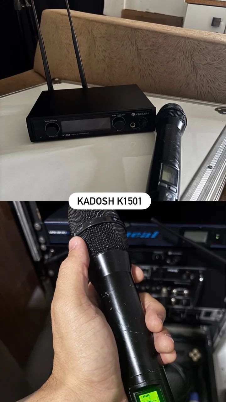 Microfone Kadosh k1501 - Profissional - Foto 2