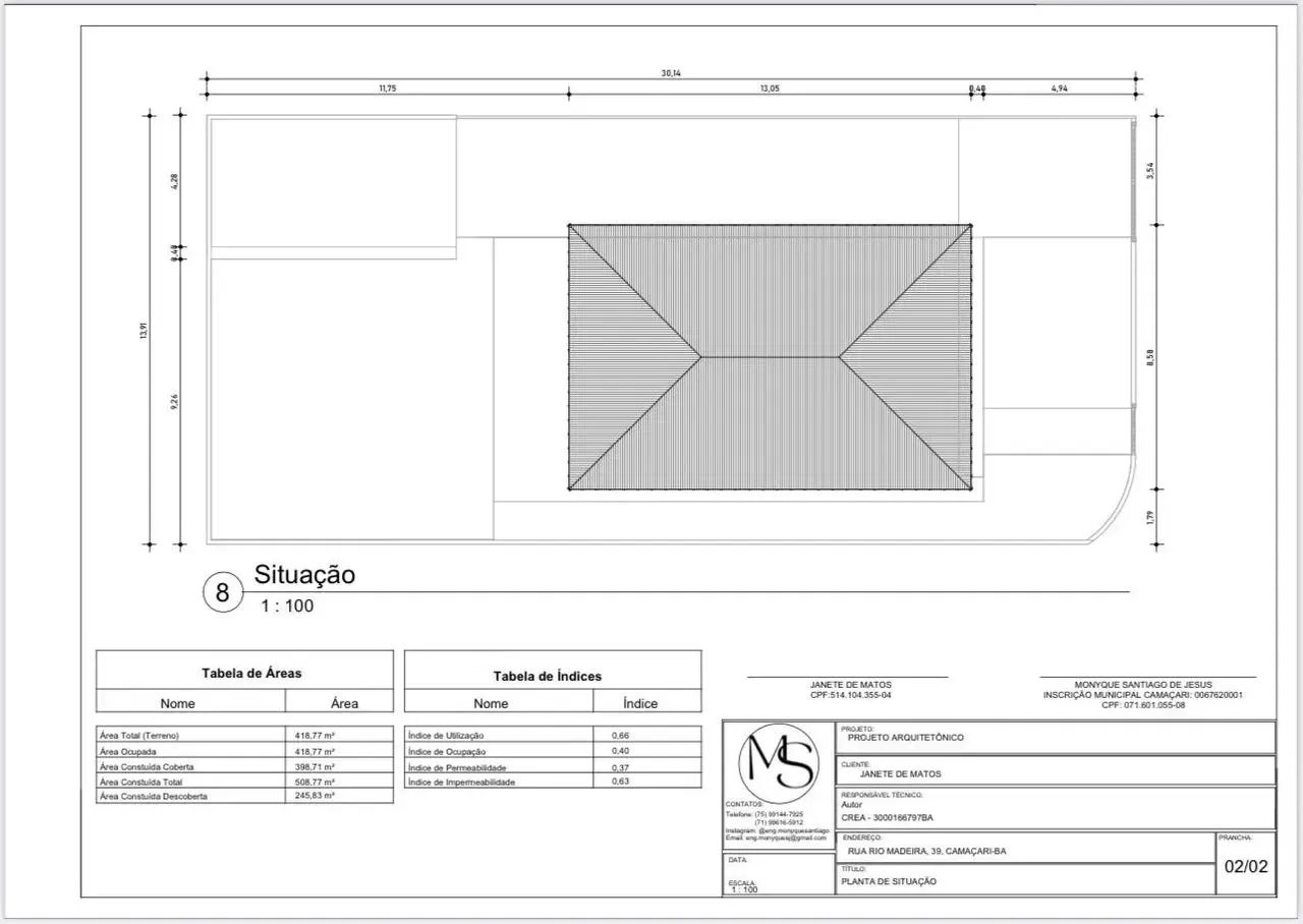 Terreno/Ponto/Prédio Comercial com casa para venda Centro - Camaçari - BA - Foto 2