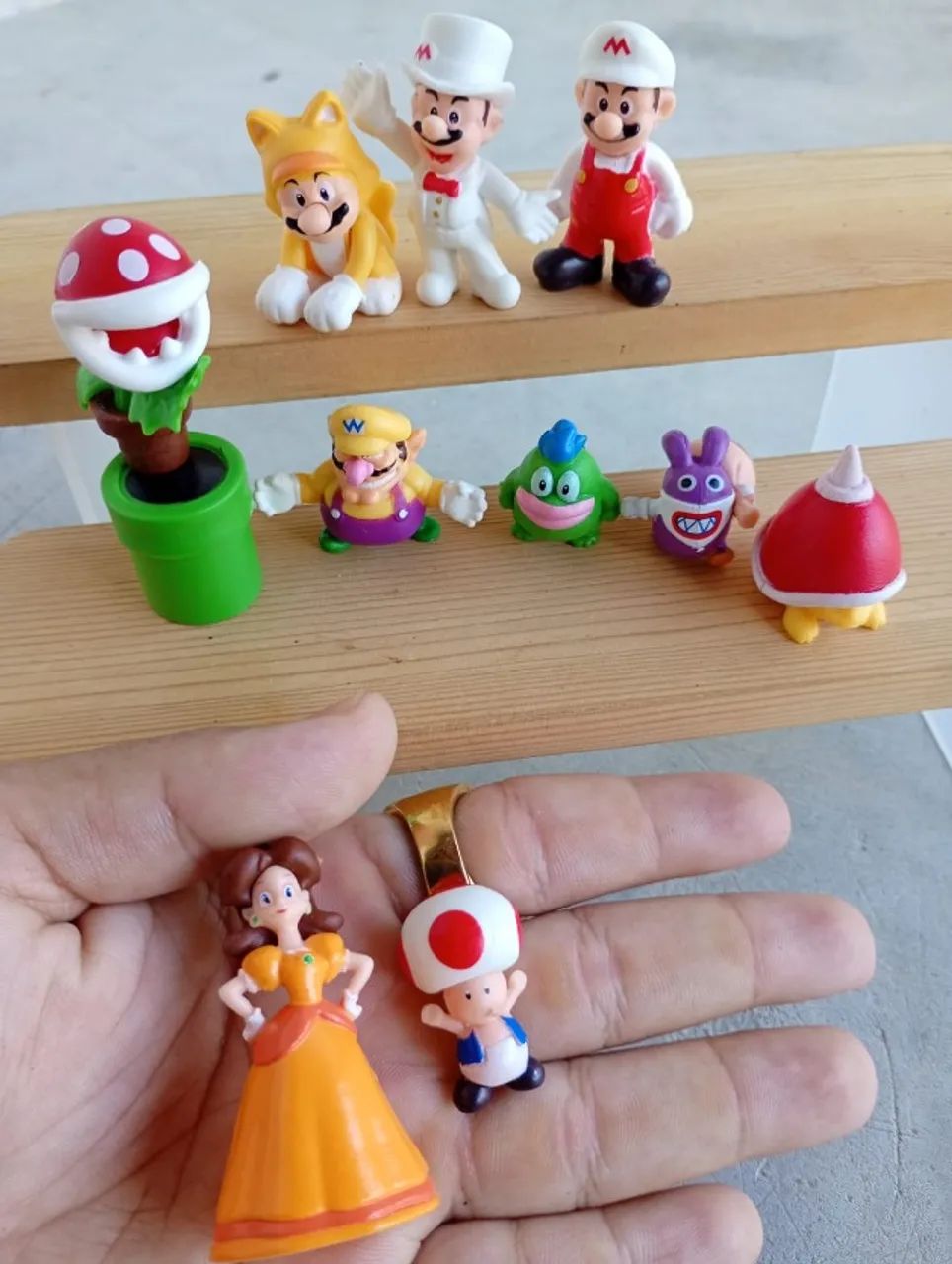 Mario Maker bonequinhos 10 personagens - Foto 3