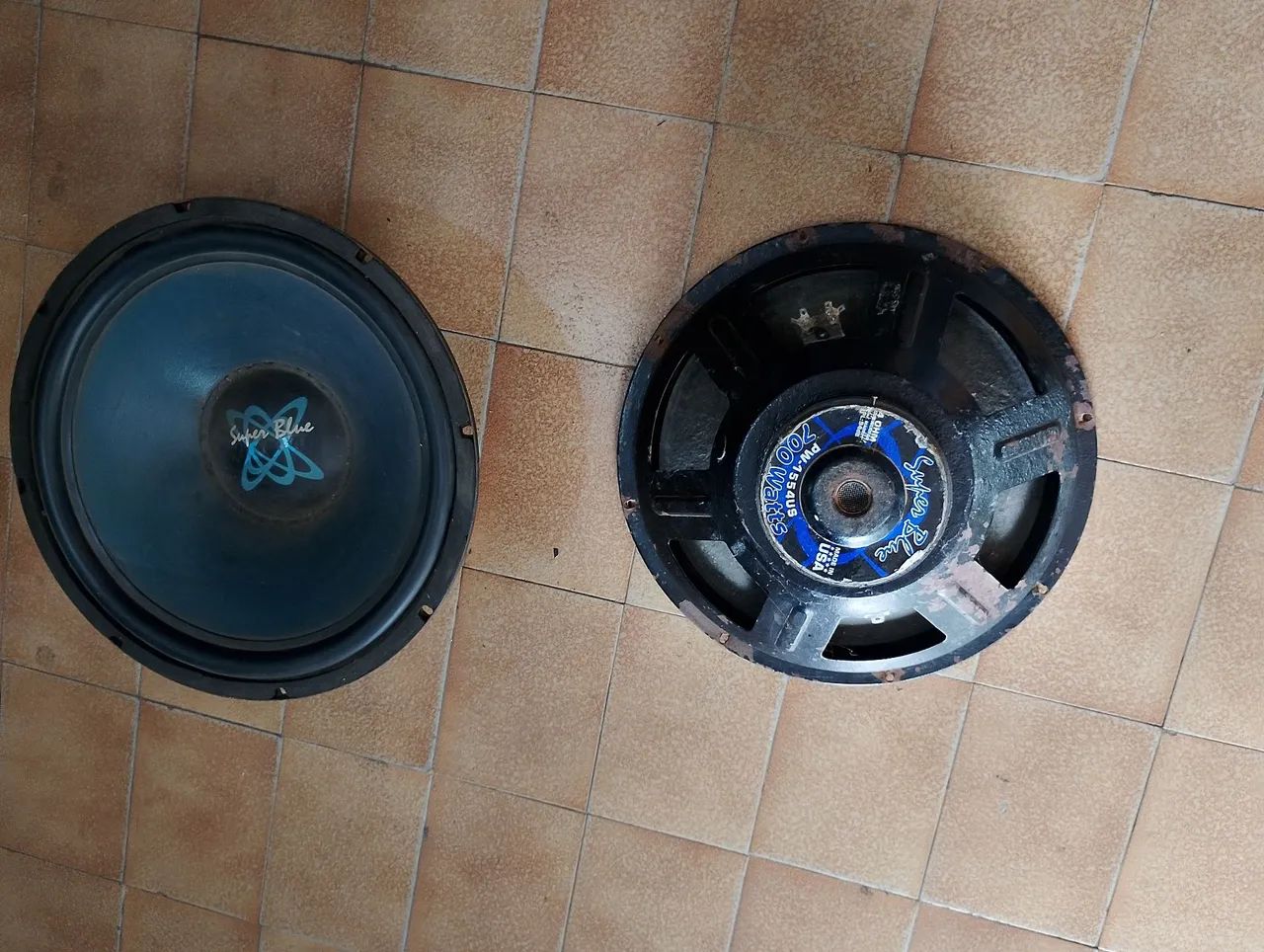 Par alto falante super BLUE 15 polegadas  - Foto 2
