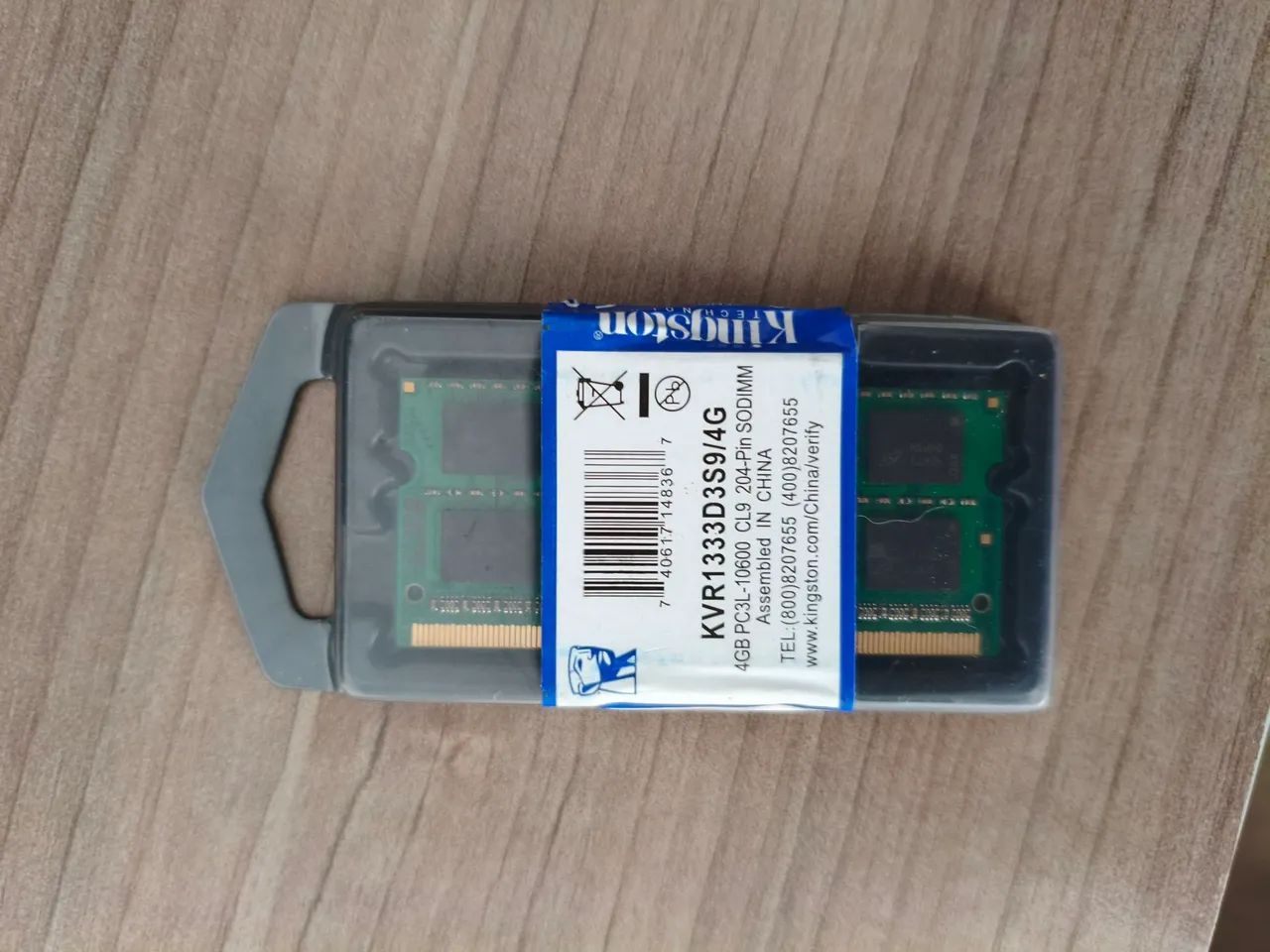Memória ram 4gb ddr3